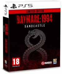 Daymare: 1994 Sandcastle Playstation 5 US box art